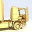 3D 18 semi trucks model