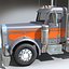 3D 18 semi trucks model