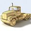 3D 18 semi trucks model