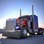3D 18 semi trucks model