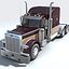 3D 18 semi trucks model