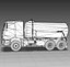 3D 18 semi trucks model