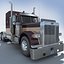 3D 18 semi trucks model