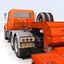 3D 18 semi trucks model