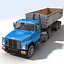 3D 18 semi trucks model