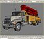 3D 18 semi trucks model