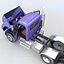 3D 18 semi trucks model