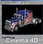3D 18 semi trucks model