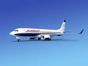 3d model boeing 737-800 737
