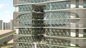 Office Building By Revit