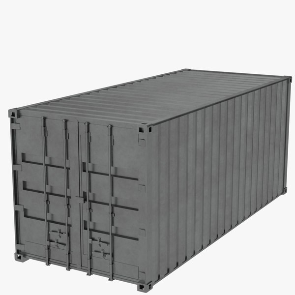 Contentor fechado Modelo 3D - TurboSquid 1333204