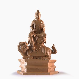3D Buddhist Statues 068 model