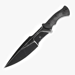 3D model Military Combat Knife