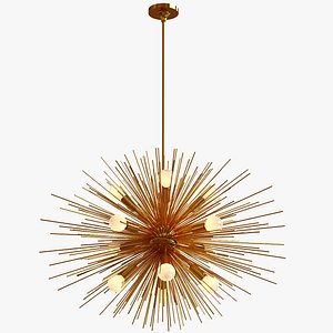 chandelier light 3d max