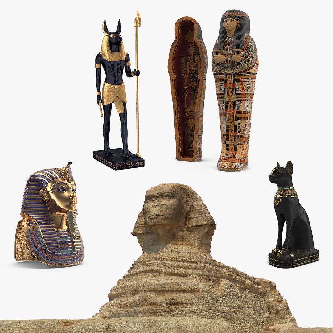 Egypt Collection 3 3D model preview
