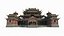 Grands palais taoïstes dans une architecture asiatique ancienne