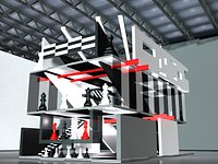 Stand 4 It is your turn / 3D MAX and REVIT