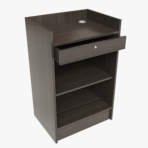 Store Register Checkout Counter 3D