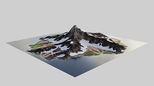 Mountain island model
