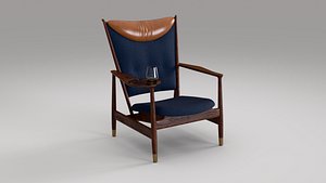 3D Whisky Chair model
