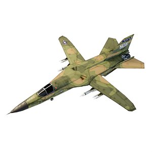 3D General Dynamics F-111 Aardvark jet fighter