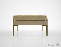 Holly Hunt Harlow Ottoman