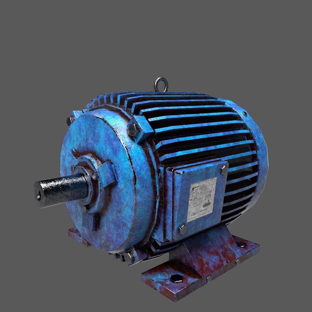 Electric Motor 3D Model - TurboSquid 1399642