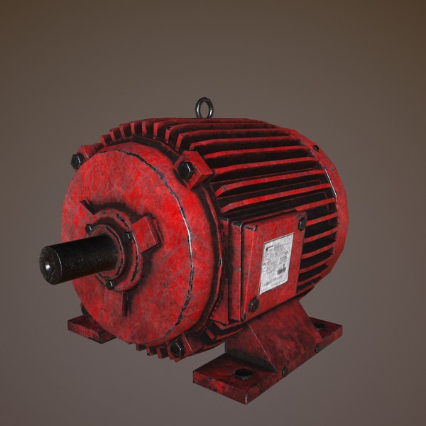 Electric motor 3D model TurboSquid 1399642