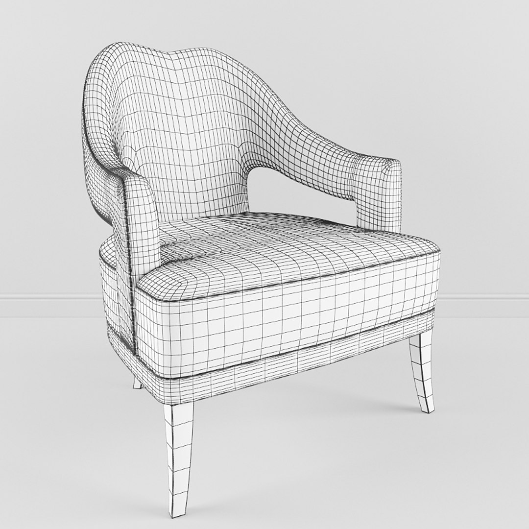 brabbu - 20 armchair 3d model