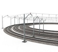 Circle Train Rail