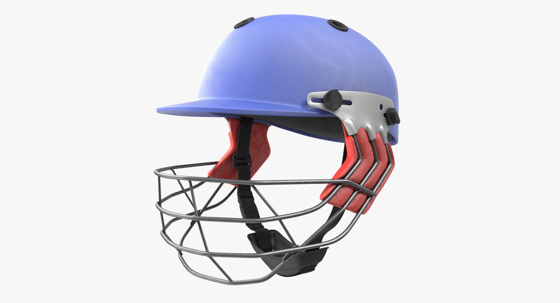 Cricket Helmet Generic 3D model preview