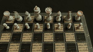 chess high quality 3D model