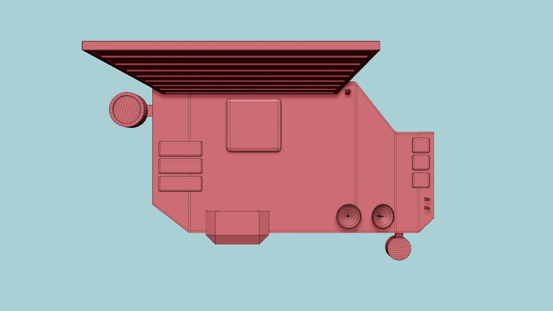 Satellite B02 White Gold - SciFi Space Design Model - TurboSquid 1942283