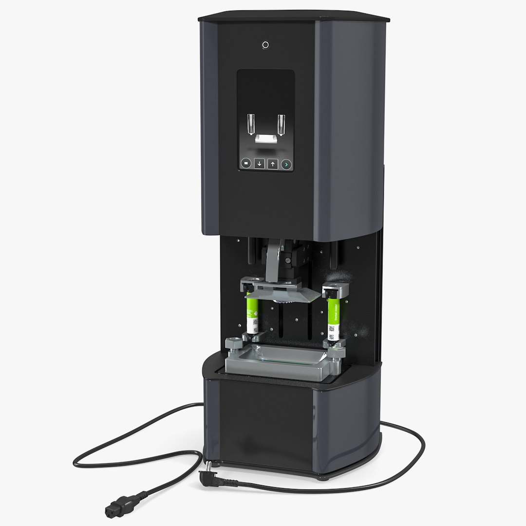 Dental 3d Printer with Surgical Guide 3D model preview