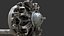 Train d'atterrissage principal et moteur radial du DC-3