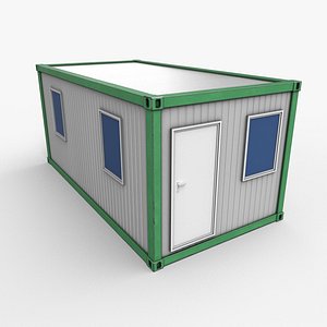 3D model ready office container