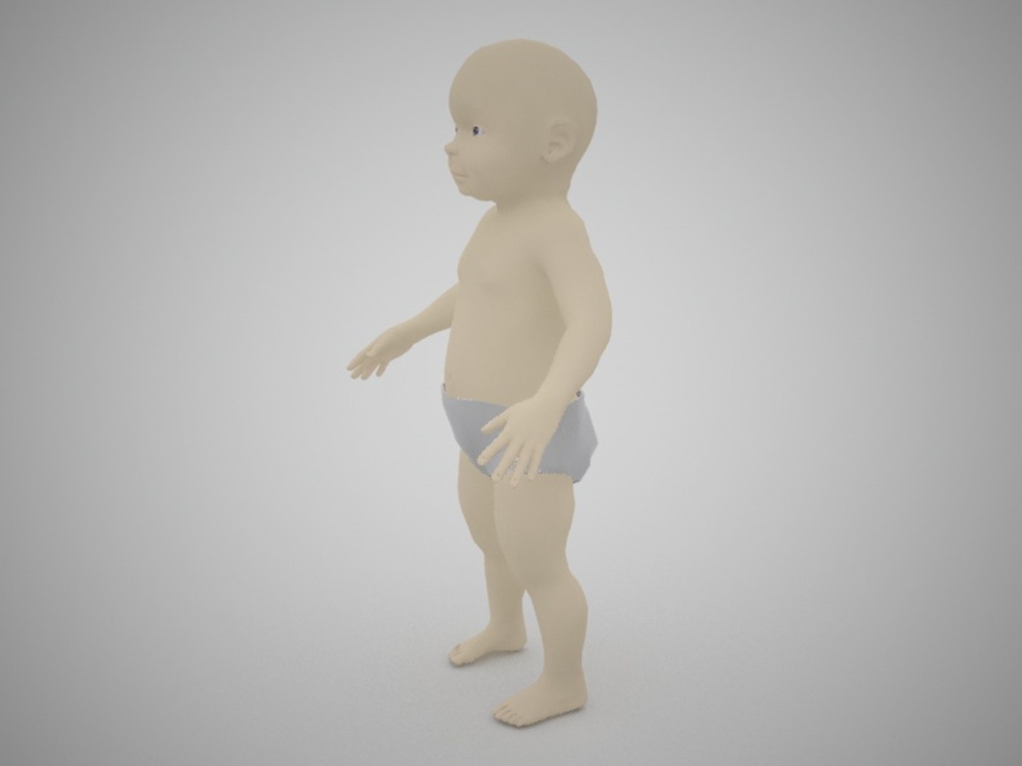 3ds Max Child Rigged