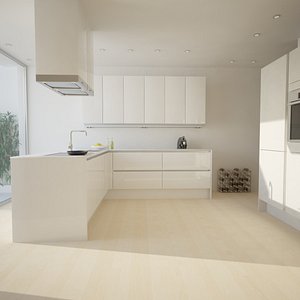 kitchen scene 3ds
