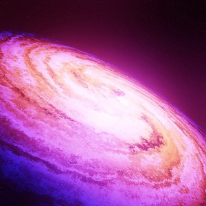 Giant Galaxy 3D model