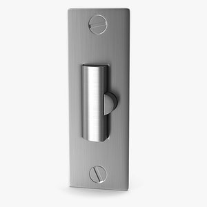 Door Lock Deadlatch Steel With Screwhead V01