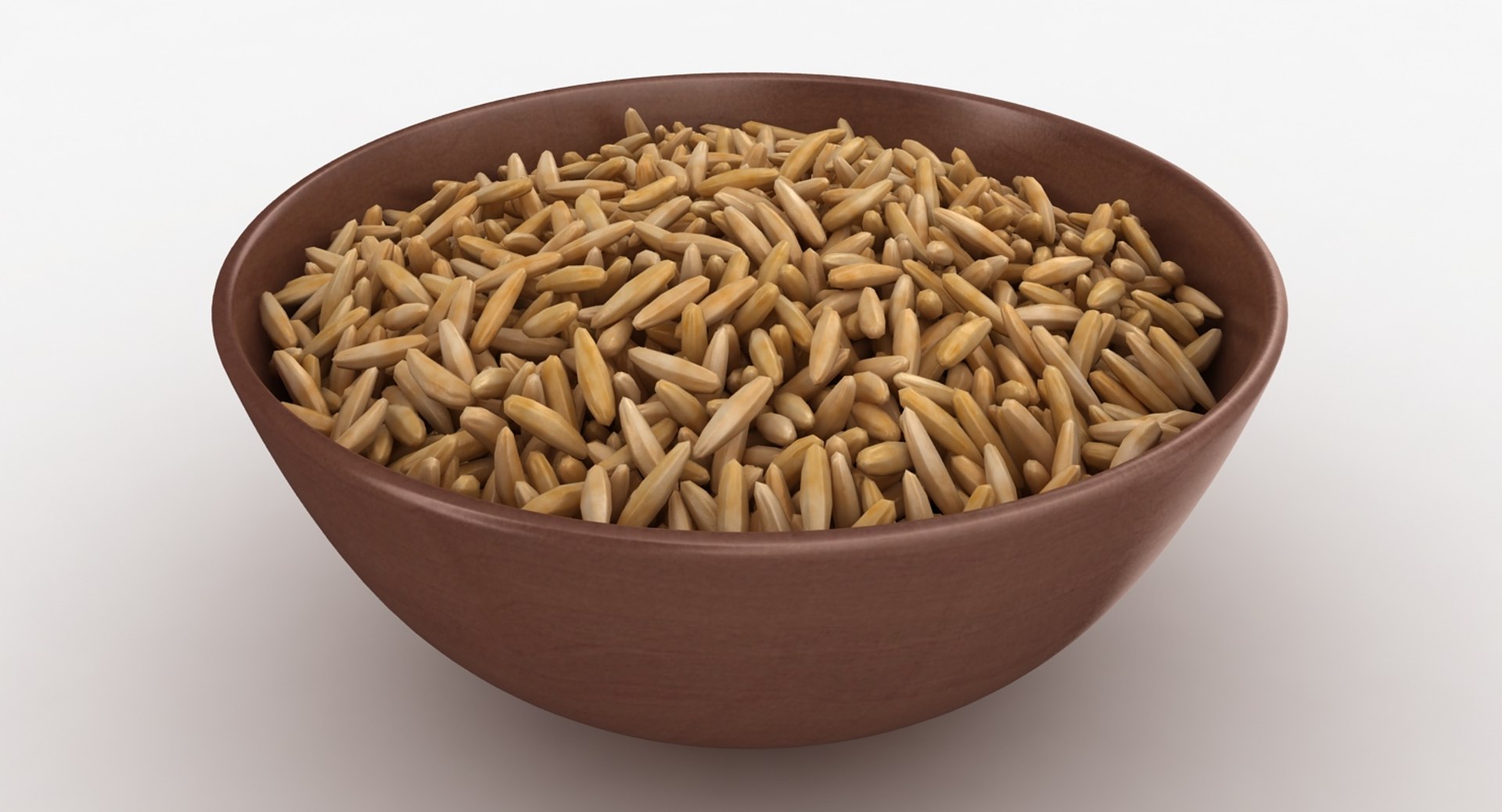 Realistic Brown Rice Bowl 3D - TurboSquid 1171160
