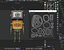 VECCHIO ROBOT DI SICUREZZA RETRO