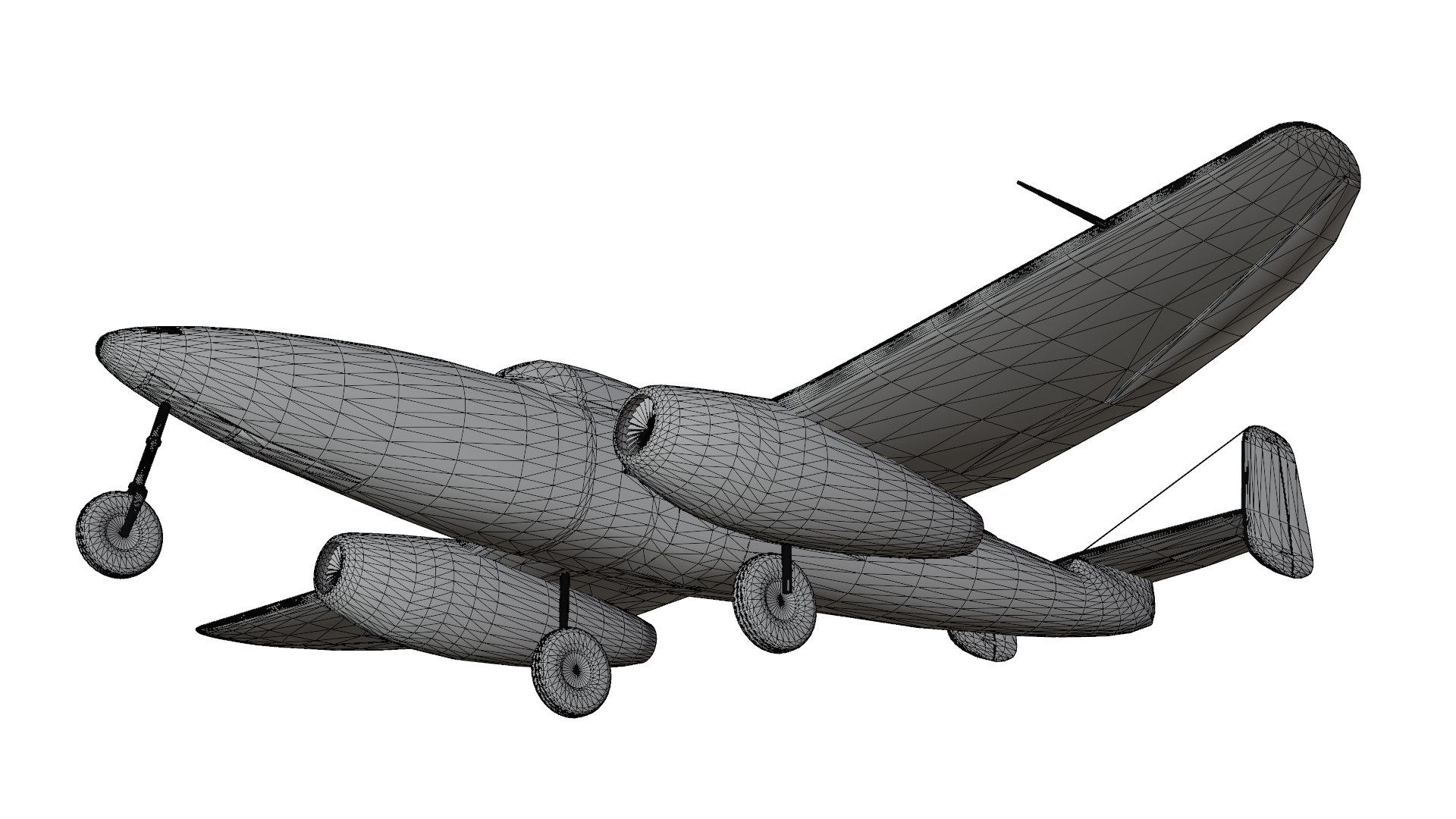 Heinkel He 280 3D Model - TurboSquid 2326122