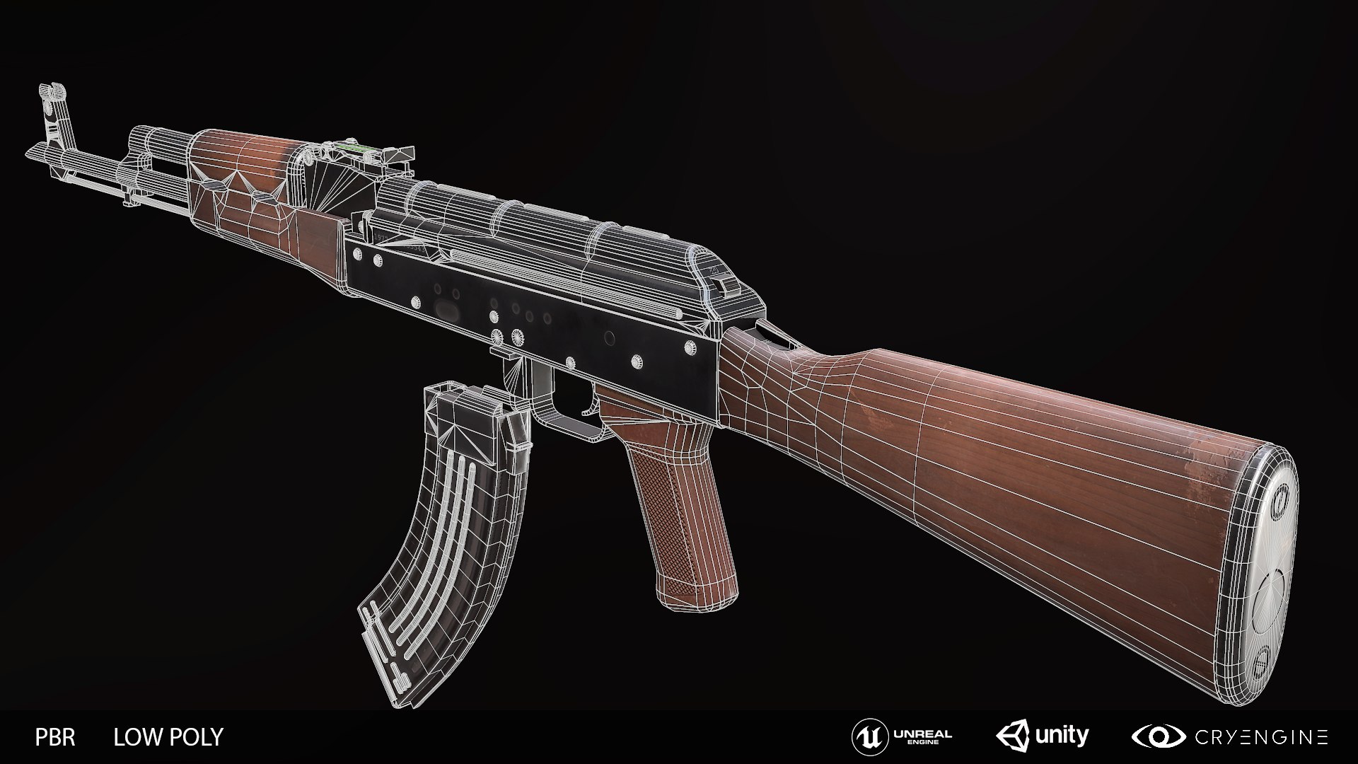 3D Akm Pbr Ready - TurboSquid 1449637