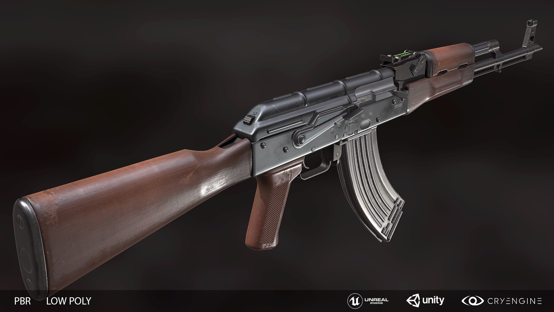 3D Akm Pbr Ready - TurboSquid 1449637