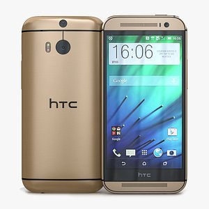 3ds htc m8 amber gold
