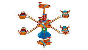 Carousel 3D model