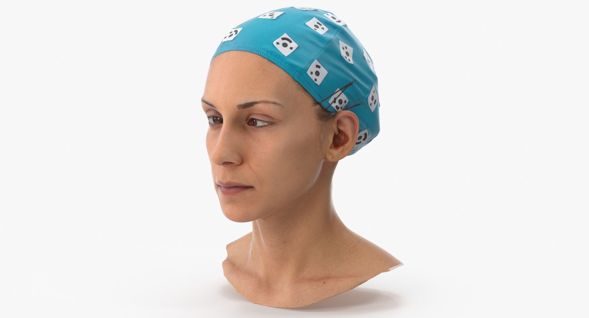 Athena Human Head Cross 3D - TurboSquid 1667331
