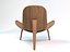 Silla Shell Carl Hansen &amp; Son