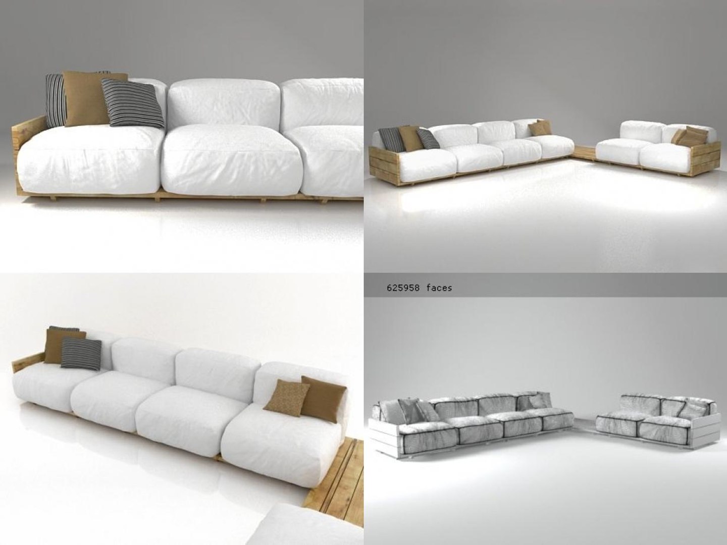 Pallet set 03 3D model - TurboSquid 1175583